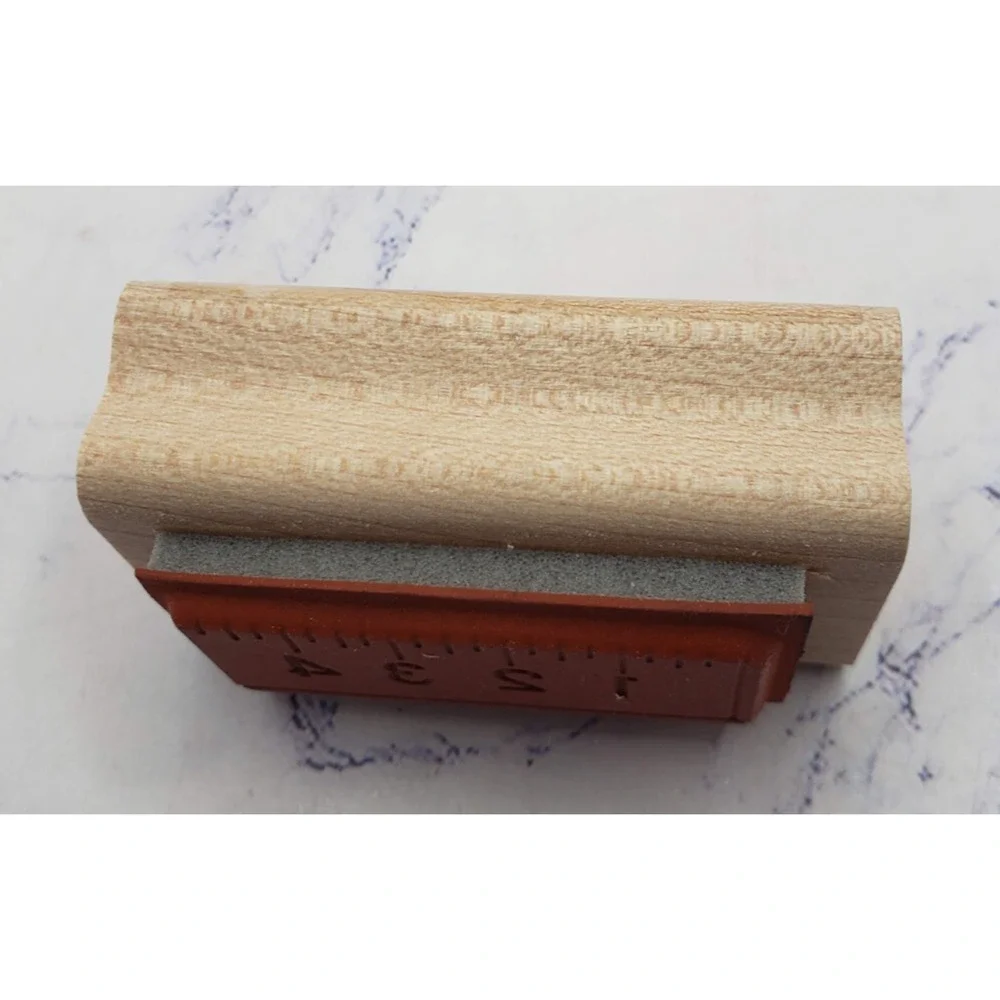 Stampin' Up! Rubber Stamp Teacher's Ruler School Wood Mounted Rubber Stamp